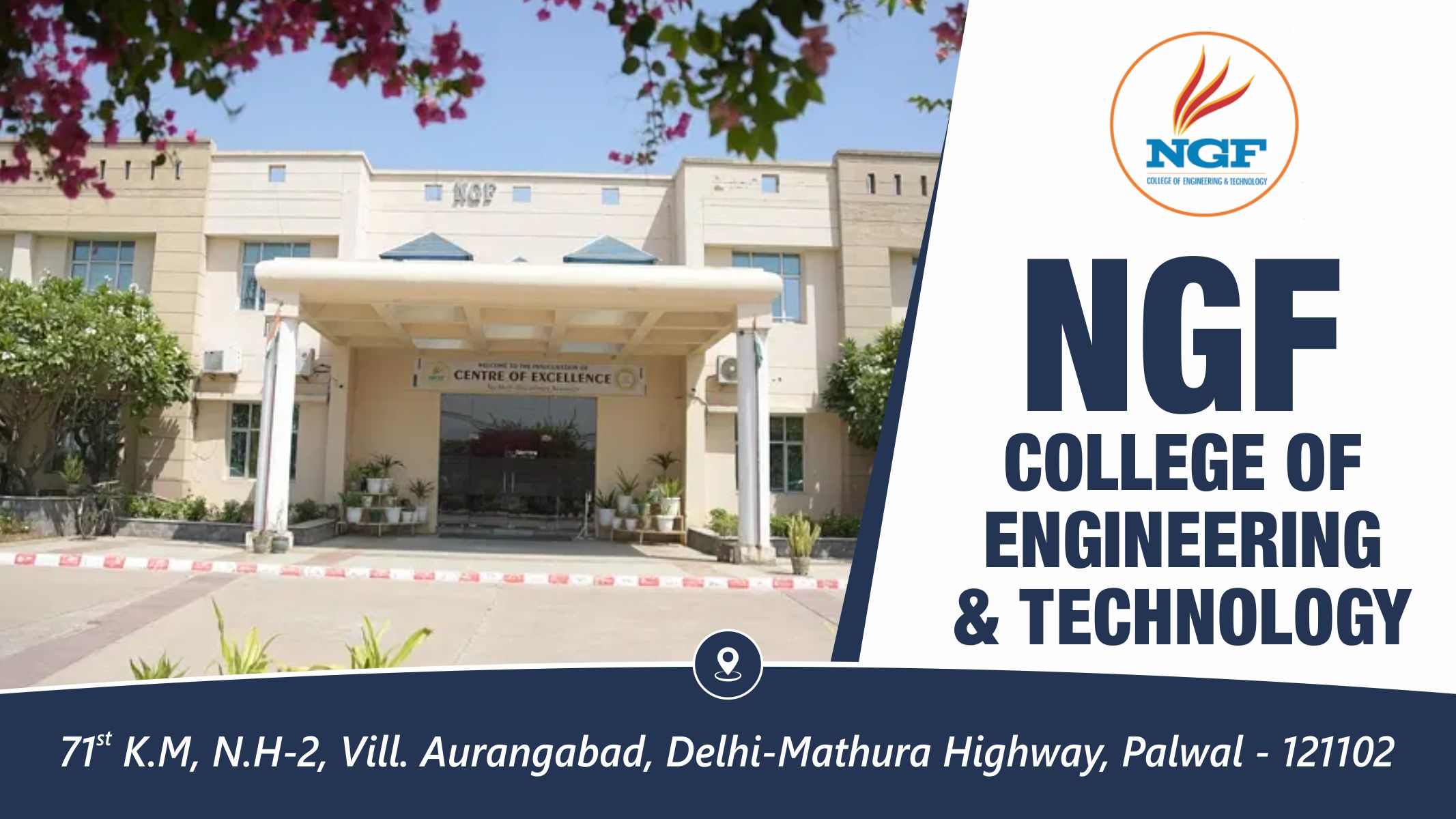 out side view of NGF College of Engineering & Technology